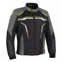 Μπουφάν μηχανής Bering Batist μαύρο / γκρι